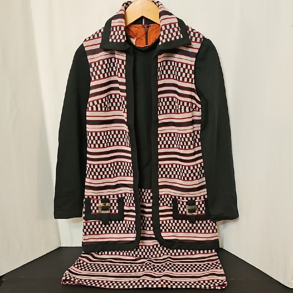 Vintage Howard Wolf 2 Piece Dress & Vest